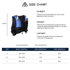 Trail Running Vest Pack 8L Pro Lightweight With Multi-Pocket