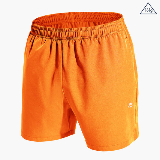 HAIMONT Men Shorts Orange / XS Men's 5" Running Athletic Shorts Quick Dry with Zip Pockets