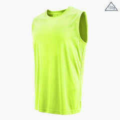 Camiseta sin mangas de entrenamiento para hombre Camisetas sin mangas Dry Fit UPF 50+