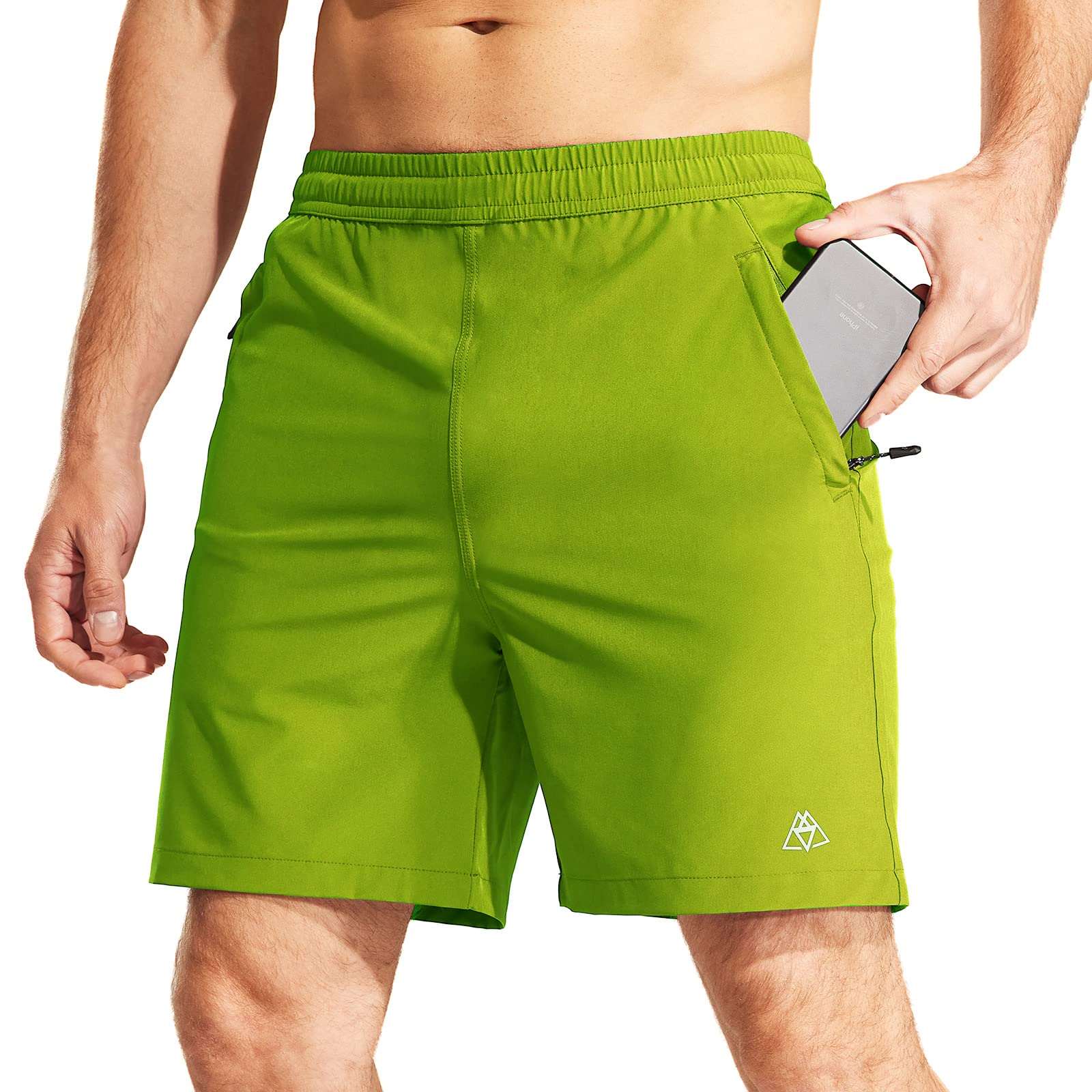 Summer Men Running Shorts Sports Fitness Short Pants Quick Dry Gym Slim  Short-KE