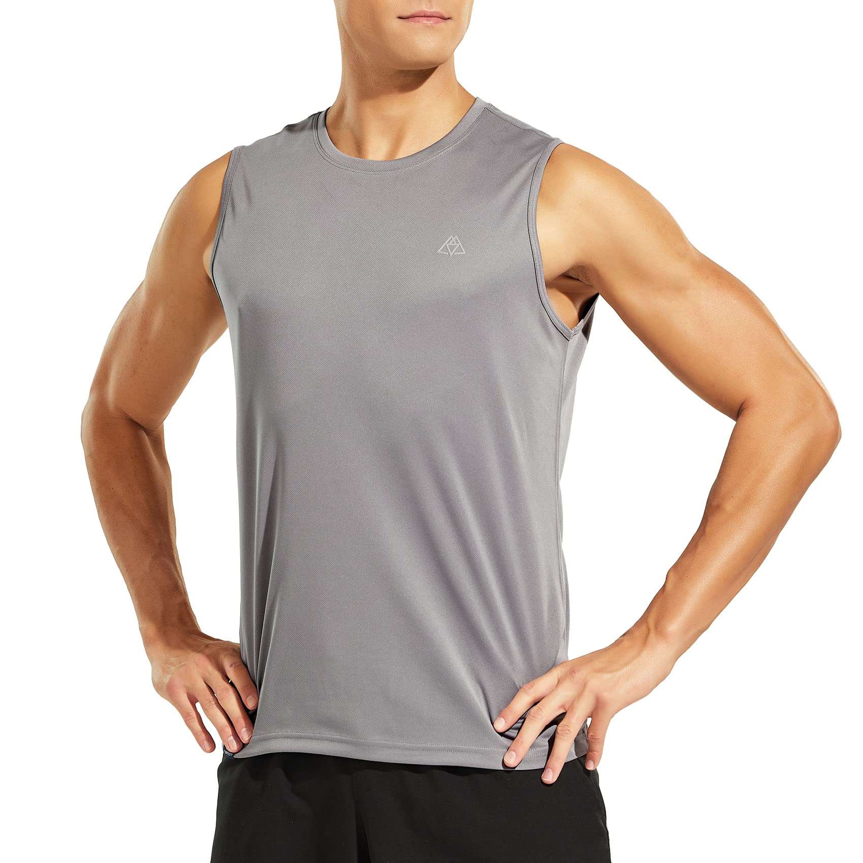 Haimont Men's Sleeveless Athletic Shirts Dry Fit Tank Top